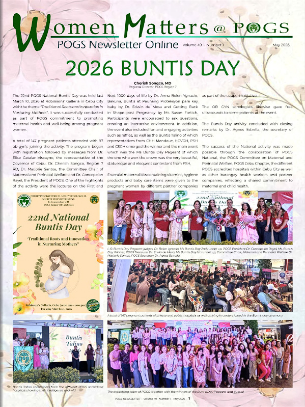 POGS Newsletter May 2026